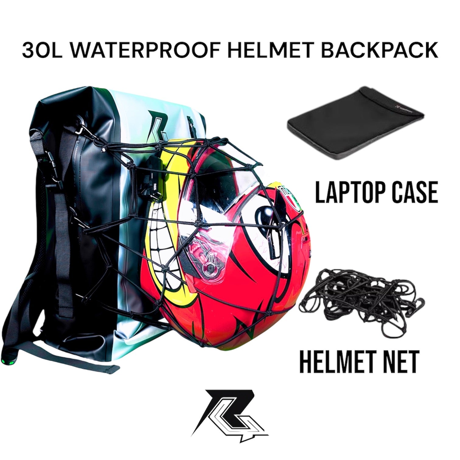 Buy Motorcycle Helmet Backpack Online - Road Gearz