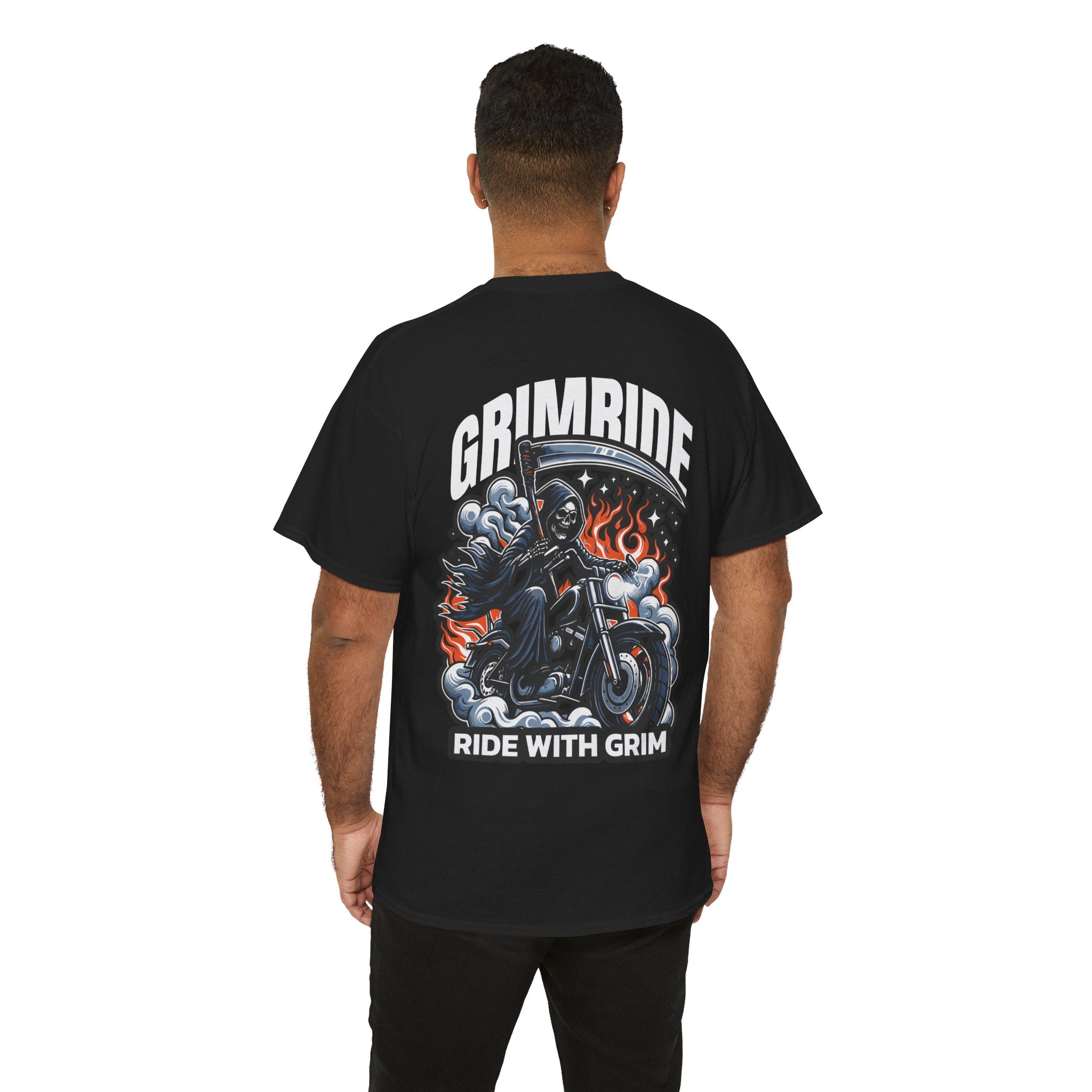 GRIMERIDE Heavy Cotton T-Shirt - Durable & Stylish Apparel | Shop Now