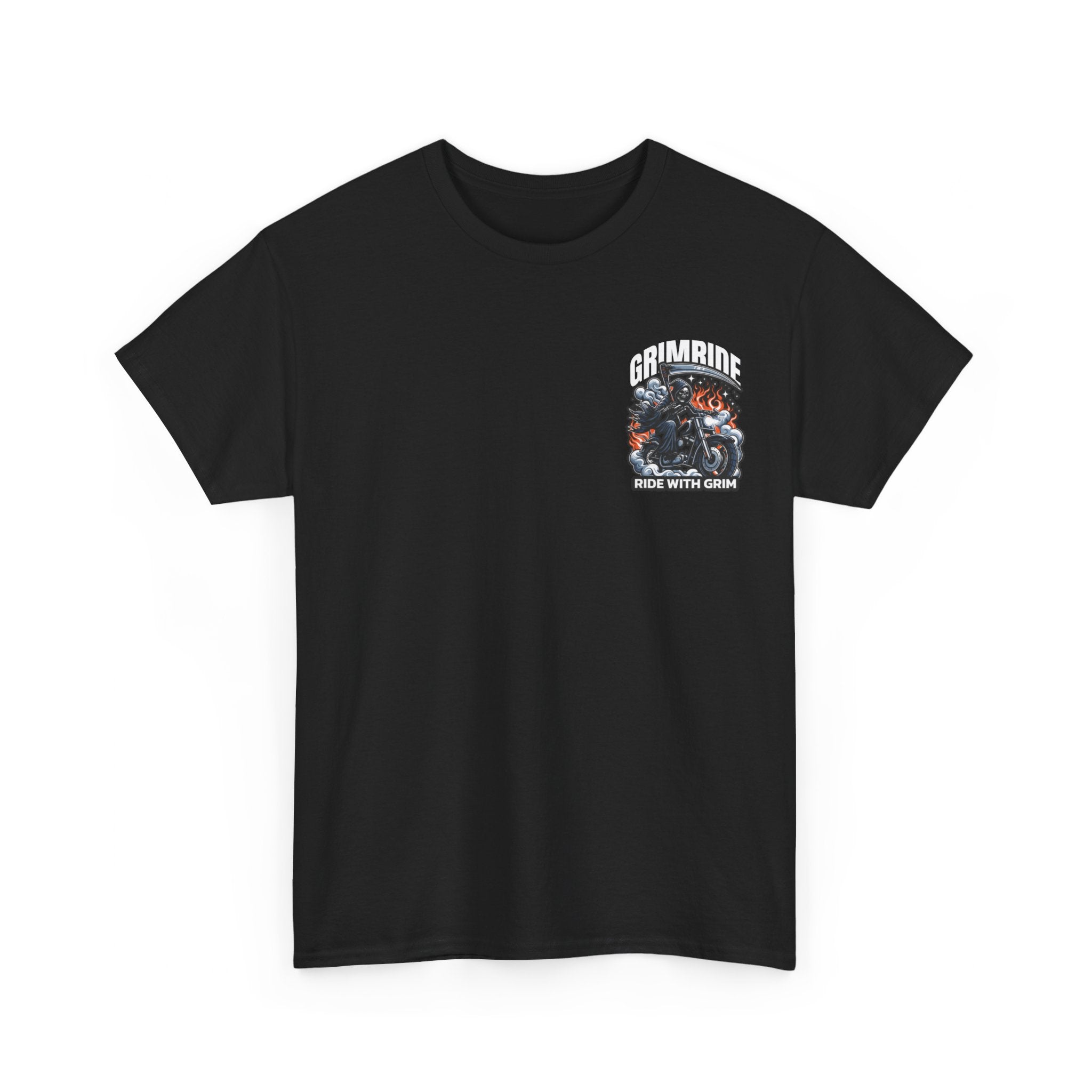 GRIMERIDE Heavy Cotton T-Shirt - Durable & Stylish Apparel | Shop Now